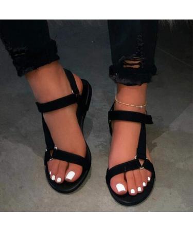 Buy Creev Flat Women's Sandals - Open Toe Breathable Non-Slip Flip-Flops | Perfect for Summer Beach and Hiking - Available in Size 07 (5.41 EU) and 6 (35 EU) - Buy Online on GoSupps.com