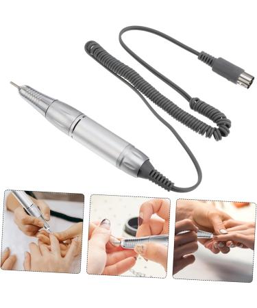 FRCOLOR Manicure Tools Professional Nail Polish Electrical Nail Art Pedicure Polishing Shape Tools Electric Nail Drill Pen Accessories Manicure Nail File Mini Mobile Phone Handle White medium White - Buy Online on GoSupps.com