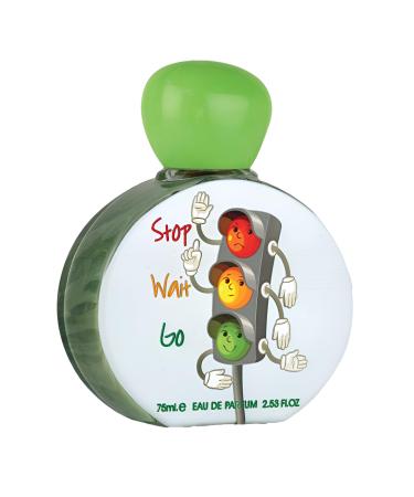 Lattafa Pride Stop Wait Go for Kids Eau de Parfum Spray 2.53 Ounce / 75 ml Fresh Musk Fruity Amber Wood Floral 2.53 Fl Oz (Pack of 1)