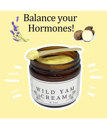 Wild Yam Cream Wild Yam Balancing Cream Wild Yam Cream for Hormone Balance Organic Wild Yam Cream for Women (1 Bottle) - Buy Online on GoSupps.com