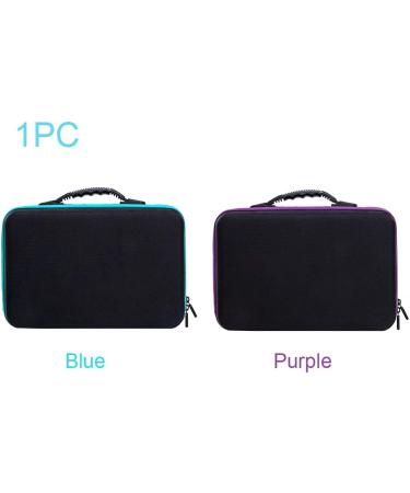 POHOVE Essential Oil Storage Case 60 Grids Traveling Carrying Essential Oil Holder Case Essential Oils Organizer Protects Portable Oils Storage Organzier Bag With Carrying Handle 15ml Blue - Buy Online on GoSupps.com