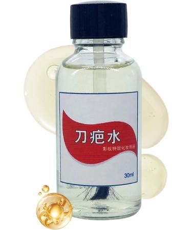 Halloween Scar Makeup Liquid | 30ml Long-Lasting Cosplay Body Paint | Realistic Liquid Scar Stage Makeup for Cosplay Escape Room Horror Party Theater - Buy Online on GoSupps.com