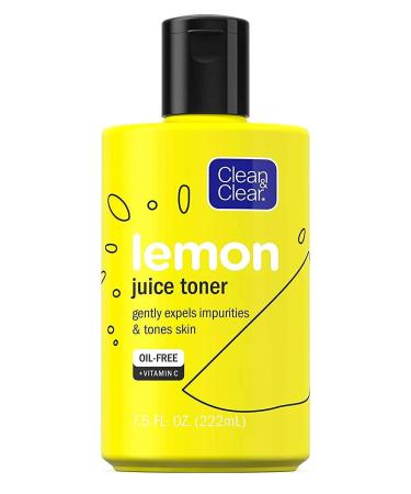Clean & Clear Lemon Juice Toner 7.5 Ounce (222ml) (3 Pack)