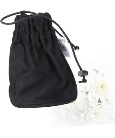 FOMIYES 2 Pcs Hair Dryer for Curly Hair Burlap Bags Drawstring Wind Shield Pocket Travel Bag Stereotypes 13.2*10.3cmx2pcs Blackx2pcs - Buy Online on GoSupps.com
