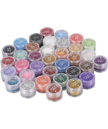 FOMIYES Eyeshadow Pigments 60 pcs Multi-colors Powder Eyeshadow Mineral Makeup Cosmetic Pearl Kit Shadow Loose Shimmer Dust - Buy Online on GoSupps.com
