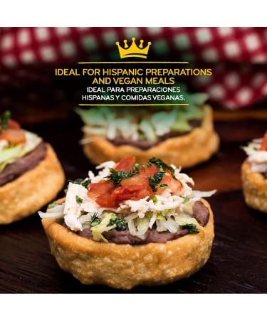 Ducal Refried Red Beans Chorizo Flavored 15oz (Pack of 24) - High Protein & Iron, Cholesterol-Free, Instant Vegetarian, Non-GMO, Gluten-Free - Buy Online on GoSupps.com