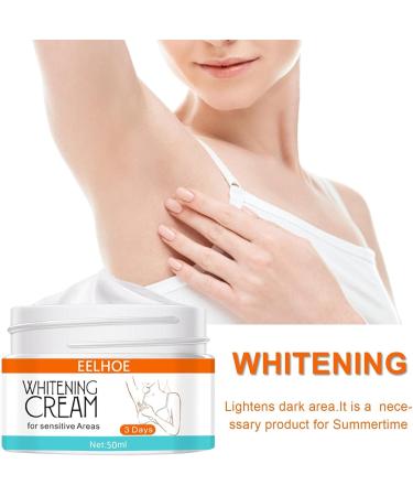 50 ml Whitening Cream Beauty De-Blackening for the Joints Whitening Cream for Armpits Legs Knees Whitens Nourishes Repairs and Brightening - Buy Online on GoSupps.com