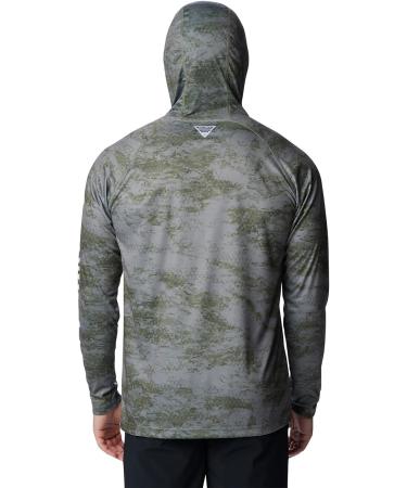 Columbia Men's Super Terminal Tackle Hoodie Cypress PFG Camo - Size Large - Buy Online on GoSupps.com