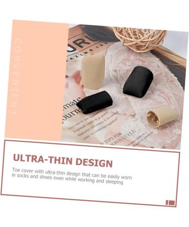 FRCOLOR Silicone Toe Protectors - Set of 4 Pairs for Hammer Toe & Little Toe - Toe Sleeves for Cushioning and Protection - Flexible and Comfortable - 4x2.5cm Size - Buy Online on GoSupps.com