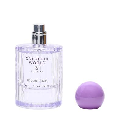MINI-SO Perfume for Women EDT Luxury Perfume with Long Lasting Fragrance for Everyday Wear Floral and Fruity Fresh Scent Colorful World Serie (Radiant Star) 50ML - Buy Online on GoSupps.com