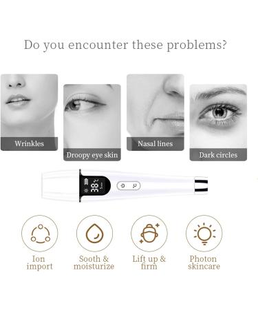 Ideal Swan Eye Massager Wand - Rechargeable Facial & Eye Massager for Dark Circles Puffiness & Eye Bags - International Shipping - Buy Online on GoSupps.com