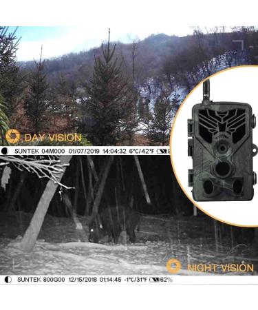 Radioind 4G MMS Wildlife Camera - 1080P IP65 Waterproof Night Vision 940nm IR LED Motion Detector No SIM Card Needed - Buy Online on GoSupps.com