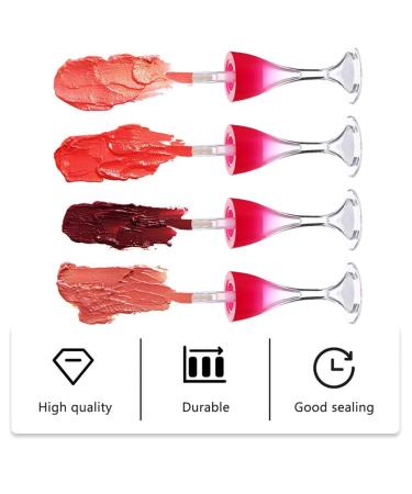 Beaupretty Clear Lip Gloss Tubes - 20 Pcs Empty Square Bottles for Wine Lip Glaze | International Shipping - Buy Online on GoSupps.com
