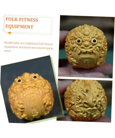 Shop Sewoart Wooden Hand Massage Balls - Hand Exercise & Fitness Tools for Stress Relief - Buy Online on GoSupps.com