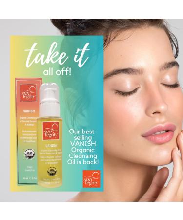 Suntegrity Vanish Organic Cleansing Oil - Makeup & Sunscreen Remover (2 oz) | International Shipping - Buy Online on GoSupps.com