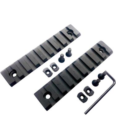 GOTICAL Multi Slot Mlok to Picatinny Rail Adapter | Set of 9 Slots AR Picatinny Rail System - Buy Online on GoSupps.com