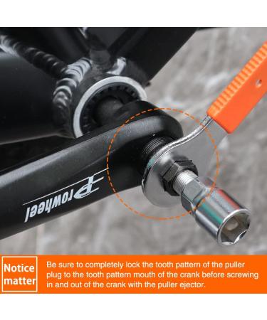7-Piece Bike Tools Set with Multi Cassette Removal Tool, Chain Whip, Crank Puller, and Spanner - Portable Emergency Accessories Kit - Buy Online on GoSupps.com