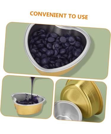 Minkissy 5-Piece Wax Melting Bowl Set - Chocolate Warmer & Candle Container - Perfect for Crafts & DIY - 8.8x8.3cm - Buy Online on GoSupps.com