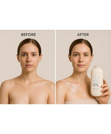 Body Wash Simply Scented Cleanser Lightweight Lather Formula Smooth Rinse Body Liquid 18 fl oz for Daily Shower Use - Buy Online on GoSupps.com