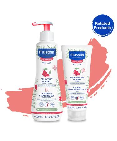 Mustela Baby Soothing Moisturizing Face Cream 1.35 fl oz - Gentle Hydration for Baby's Delicate Skin - Buy Online on GoSupps.com