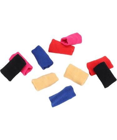 Nylon Finger Protector Sleeve Set - Daily Use Pressure Guard & Sports Finger Protection - Buy Online on GoSupps.com