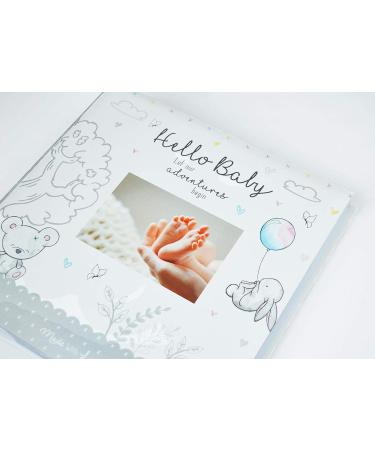 Baby First Photo Album 4x6'' - 200 Photos Memo Keepsake - Newborn Memories Book - Buy Online on GoSupps.com