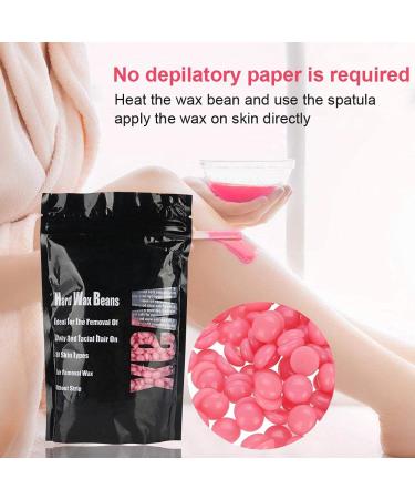 100g Hard Wax Pearls - 10 Types for Painless Hair Removal | Professional Hot Wax for Face Legs Armpits & Bikini Zone - Gentle Rose Scent - Buy Online on GoSupps.com