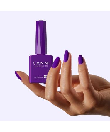 CANNI UV Nail Polish Natural Purple Gel - Classic Soak Off Gel for Nail Art | All Match Style 9016 - Buy Online on GoSupps.com