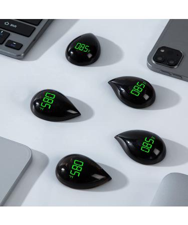 Aggforbl Aquarium Thermometer - Accurate Digital Display Fish Tank Temperature Sensor with LED - Low Energy Consumption - Ideal for Reptile or Fish Tanks - Buy Online on GoSupps.com