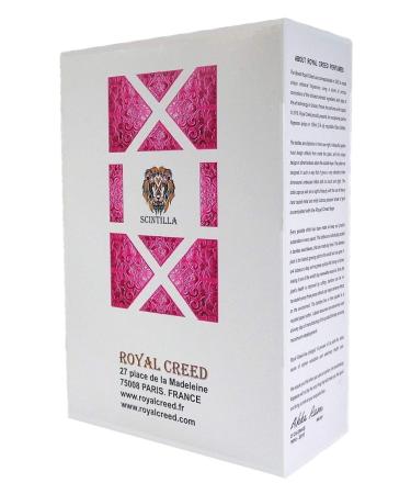 SCINTILLA. By Royal Creed. France. Eau De Parfum Spay for Women. 100ml (3.4 oz). Wt 680 gm. Box Size 17 x 11.5 x 6 cm - Buy Online on GoSupps.com