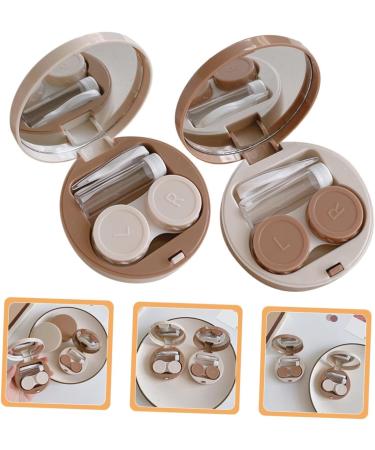 Shop Solustrie Colored Contact Lenses & Travel Case | Compact Eye Lens Container for Invisible Style - Buy Online on GoSupps.com