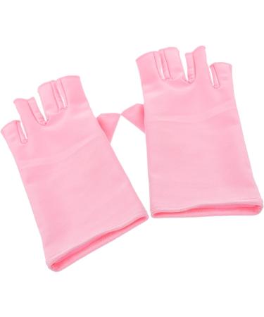 minkissy 3 Pairs Nail Gloves Nail Art Anti- Gloves Gloves for Gel Nail Protection Gloves for Manicure LED Gloves Gloves for Manicure Moisturizing Spandex Pink Apparel - Buy Online on GoSupps.com