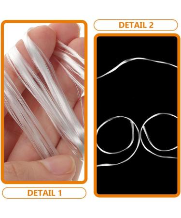 Beaupretty False Nail Extension Fiber 3 Nail Art Tool Nail Tools for Nail Art Para U as Nails Lengthening Fibers Diy Nail Extension Adjustable glass False Nails Plastic Fiber White Manicure - Buy Online on GoSupps.com