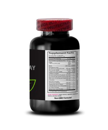 Anti gray hair - ANTI GRAY HAIR COMPLEX - Hair color treatment Color renewal Gray hair care Natural shade Color enhancing Gray hair support Hair pigment revival Radiant hair 2 Bottles 120 Caps - Buy Online on GoSupps.com