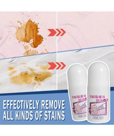 ZANLION 60 Ml Magic Stain Remover-Rolling Bead Entfernung Emergency Stain No-Wash Portable Emergency Stain No-Wash Stain Remover Roller-Ball Cleaner (1 Pc) - Buy Online on GoSupps.com