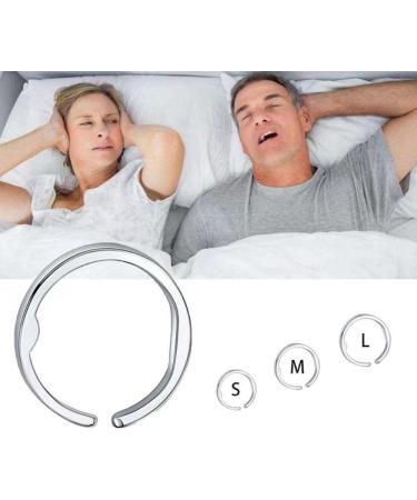 LIYYA Itchoate Anti Snore Ring - Magnetic Therapy Acupressure Device | Snore Stopper Sleeping Aid (Medium - Buy Online on GoSupps.com