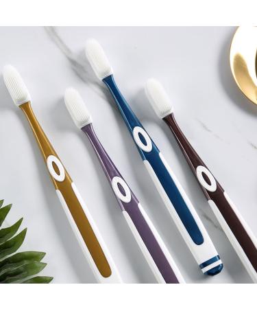 Minkissy 4-Piece Nano Toothbrush Set for Kids | Soft Bristles for Healthy Oral Care | Ideal Children's Household Tool - Buy Online on GoSupps.com