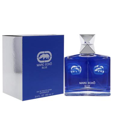 Marc Ecko Blue for Men Eau de Toilette Spray 3.4 Ounce (Pack of 2) 3.4 Fl Oz (Pack of 2) - Buy Online on GoSupps.com