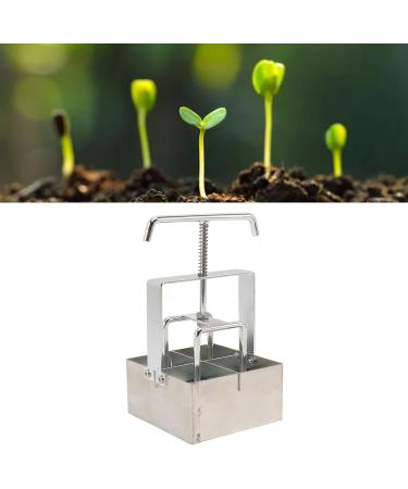 Premium Soil Block Maker Tool for Seedlings - Manual Hand Held Seed Starter Garden Tool | Perfect for Seedling Sprouting - Buy Online on GoSupps.com