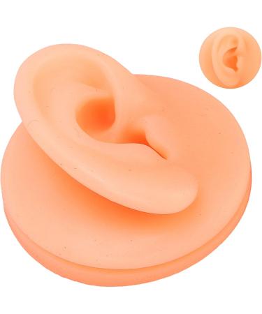 Realistic Silicone Fake Ear Model for Classroom & Lab Teaching - Flesh-Colored Right Ear (International Shipping Available - Buy Online on GoSupps.com