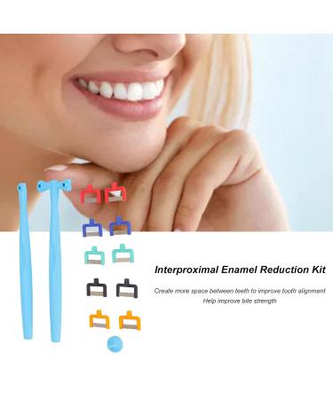 Interproximal Enamel Reduction Kit Portable Dental Orthodontic Polishing Strip Handle Set | International Shipping Available - Buy Online on GoSupps.com