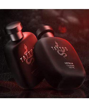 Tattoo Cologne Perfume for Men Audacity meets Fragrance Strong | edgy | long-lasting perfume - 100 ml - Buy Online on GoSupps.com