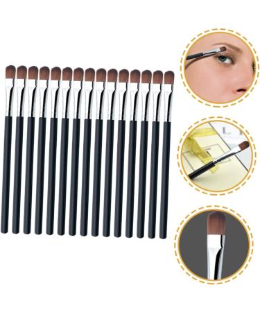 Healeved 50 Pcs Eye Shadow Brush Eye Brush Angled Makeup Brush Flat Makeup Brush Diffuser Eyeshadow Plastic - Buy Online on GoSupps.com
