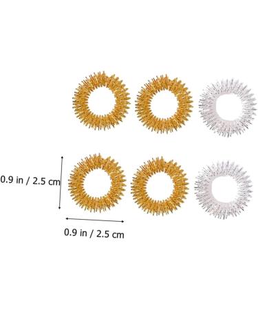 20pcs Finger Massage Rings - Acupressure Gift Idea | Mini Toys for Relaxation & Stress Relief - Buy Online on GoSupps.com