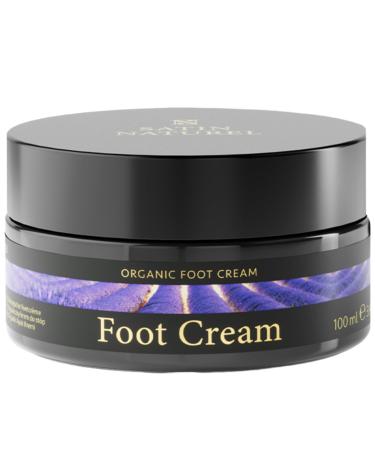 Foot cream with shea butter + organic aloe vera + salicylic acid - foot cream very dry feet + cracked heels - foot care - foot cream against cornea - Foot Cream 100ml - Skincare Vegan - Satin Naturel - Buy Online on GoSupps.com