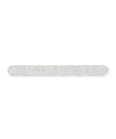 RAWR Professional Nail File (180 Grit) Disposable Double-Sided Mini Emery Boards Durable Nail Care Tools for Home or Salon Manicure and Pedicure Compact and Portable Nail Grooming Kit - Sliver