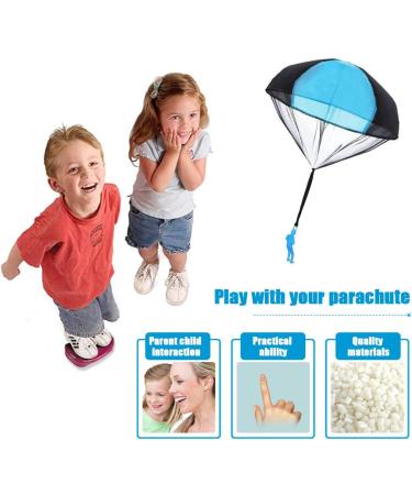 5 Pack Parachute Toy Set - Outdoor Flying Parachutists for Kids | Ideal Gift & Fun Throwing Games - Buy Online on GoSupps.com