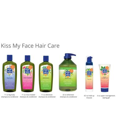 Kiss My Face Whenever Conditioner - Green Tea & Lime 11 oz | Moisturizing Hair Care for All Hair Types | International Shipping Available - Buy Online on GoSupps.com