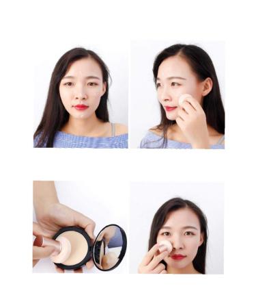 Cosmetic Puff Makeup Brush - Mushroom Head Wet Concealer Foundation Tool | Pink & Golden - Perfect for Flawless Application - Buy Online on GoSupps.com