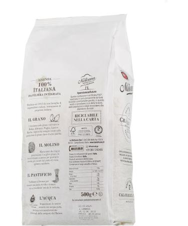  Italian Gourmet E.R. La Molisana Calaramata N. 314 Pasta Lenta Lavorazione Durum Wheat Semolina Pasta 500 g Bronze + Pulpa Italian Gourmet 400 g Pack of 6 - Buy Online on GoSupps.com